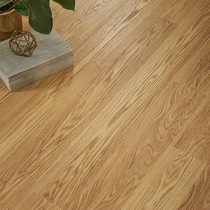 Pergo TimberCraft +WetProtect Spring Bank Oak Waterproof Laminate Flooring Without Underlayment, photo 7 of 11