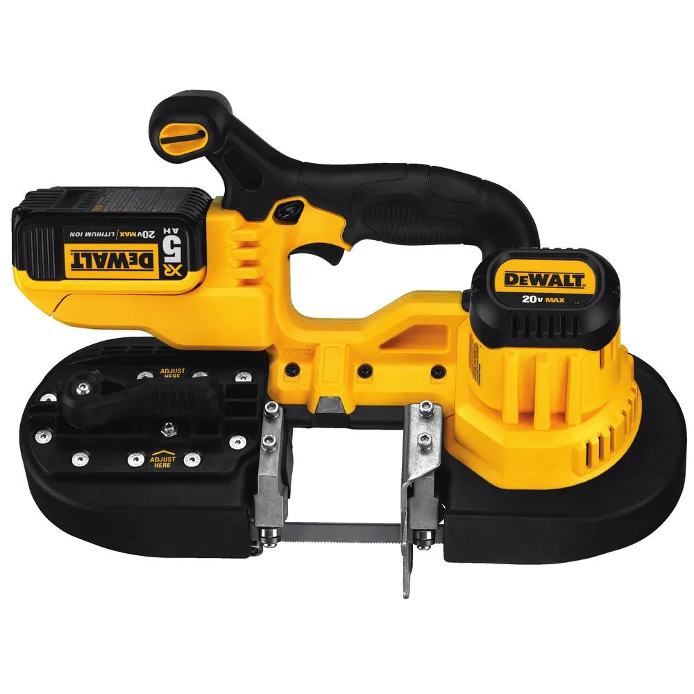 DEWALT 20-Volt MAX Lithium-Ion 32.875 in. Cordless Band Saw Kit with Bonus 20-Volt MAX Lithium-Ion Premium Battery Pack, photo 2 of 12