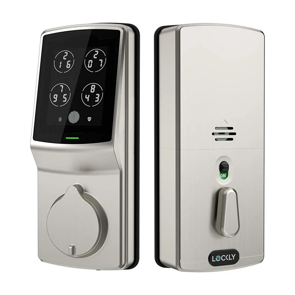 Lockly Secure Venetian Bronze Single-Cylinder Smart Alarmed Lock Deadbolt with Keypad, Bluetooth and Discrete PIN Code Input, photo 8 of 8