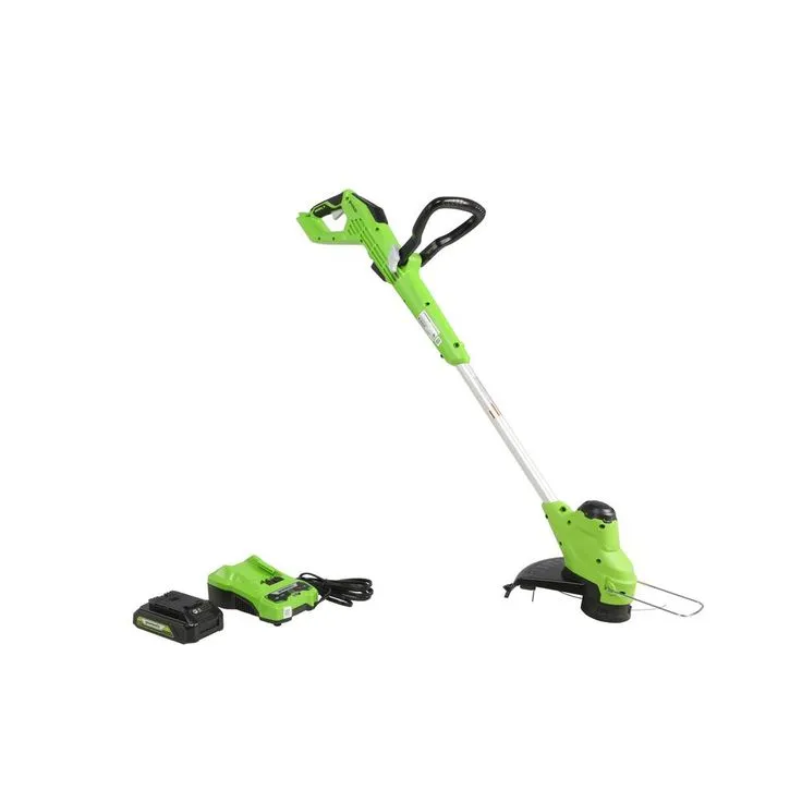 Greenworks 24-Volt 12 in. TORQDRIVE String Trimmer, 2Ah USB Battery and Charger Included ST24B212, photo 6 of 7