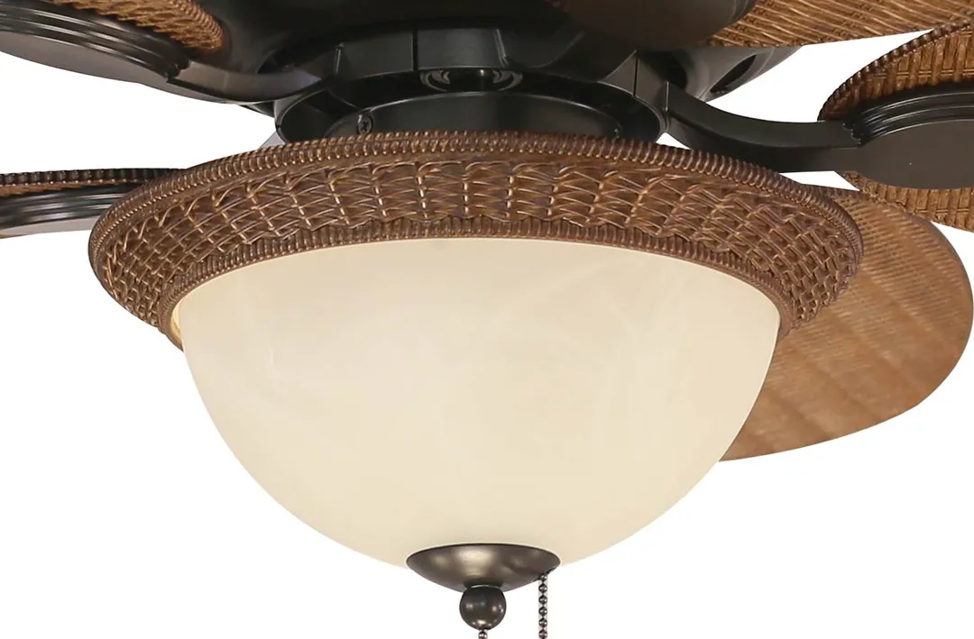 Harbor Breeze Tilghman 44-in Bronze LED Indoor/Outdoor Ceiling Fan with Light, 5 Blades, photo 5 of 9