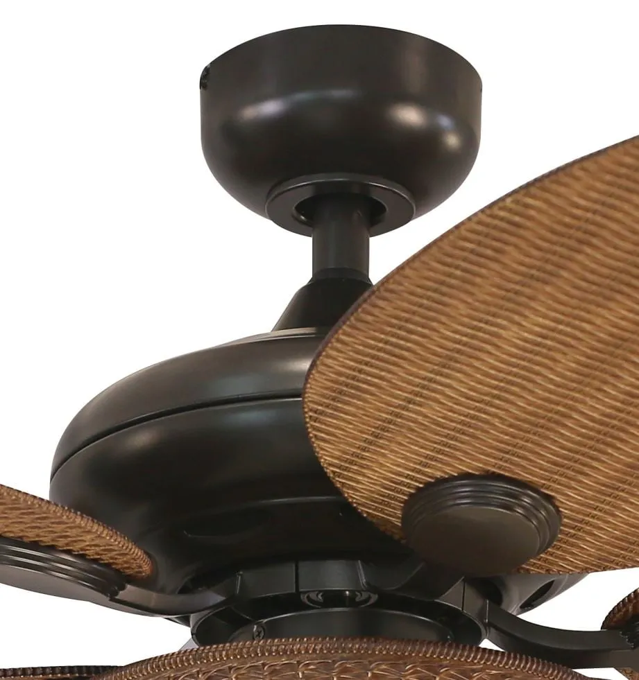 Harbor Breeze Tilghman 44-in Bronze LED Indoor/Outdoor Ceiling Fan with Light, 5 Blades, photo 6 of 9