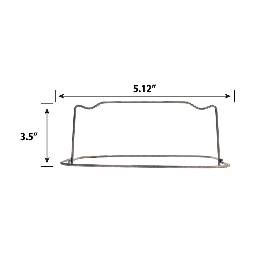 ProWorx #2 Rebar Chair, 3 in. x 6/8, Steel Rod Support for 12 in. Footings, 100 Pack, photo 5 of 6