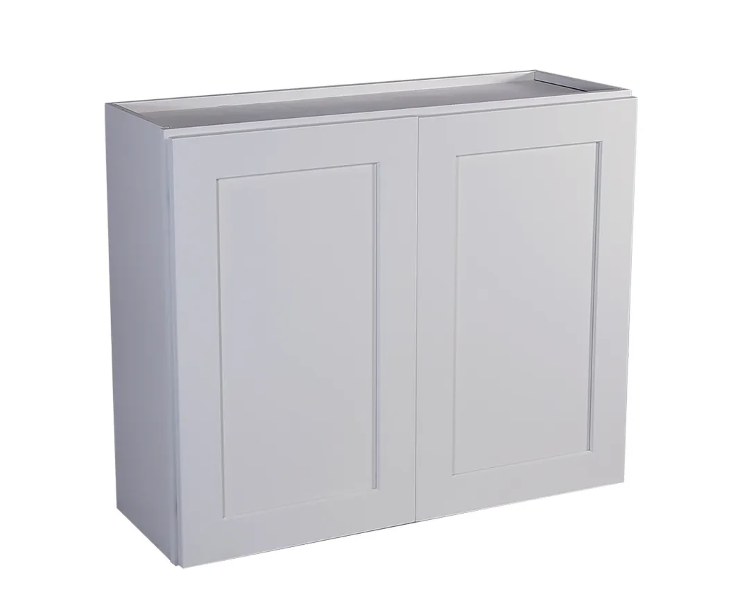 Design House Brookings 36-in W x 36-in H x 12-in D White Maple Wall Fully Assembled Plywood Cabinet (Recessed Panel Shaker Door Style), photo 5 of 20