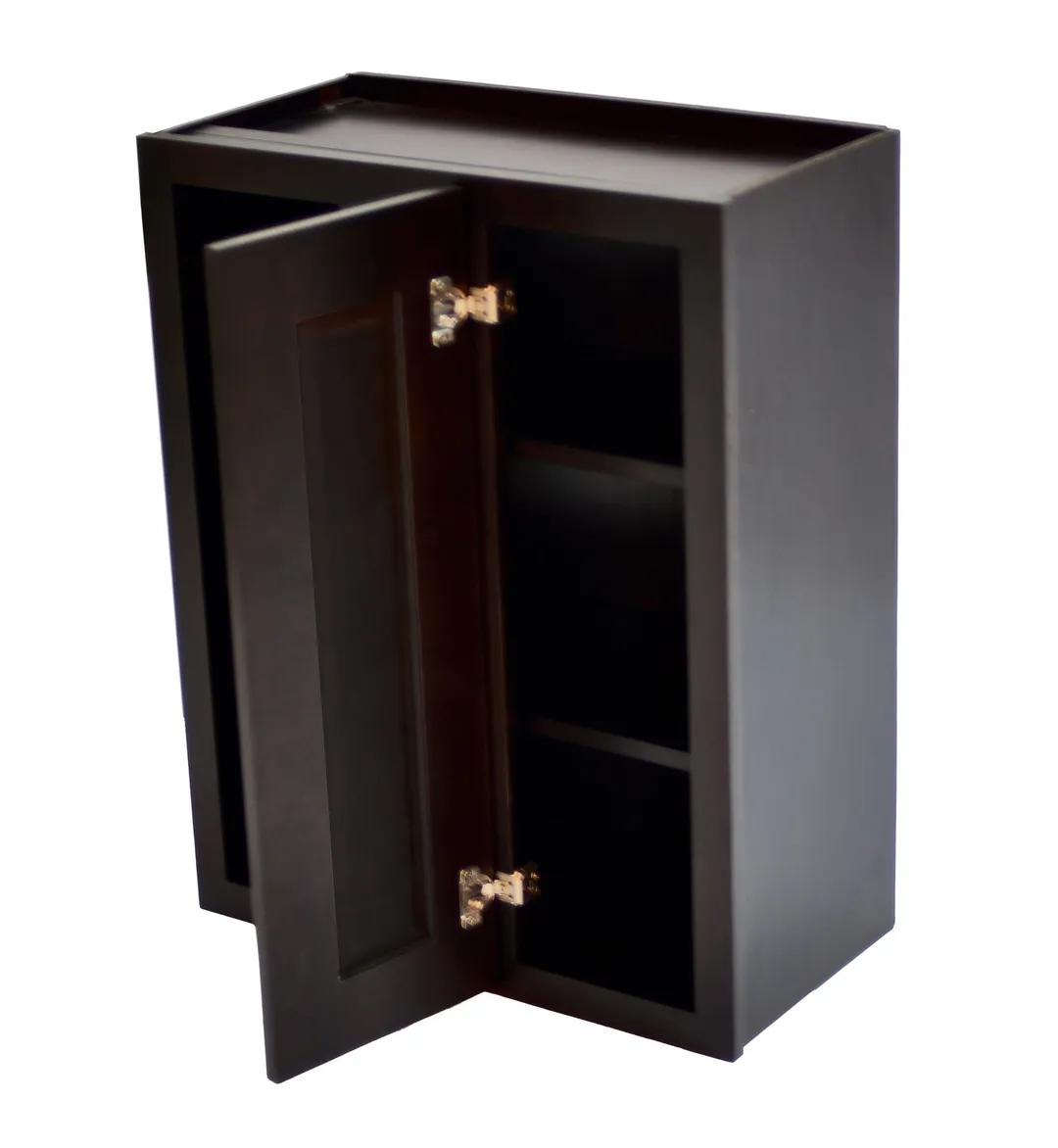 Design House Brookings 24-in W x 36-in H x 12-in D Espresso Maple Blind Corner Wall Ready To Assemble Plywood Cabinet (Recessed Panel Shaker Style), photo 6 of 20