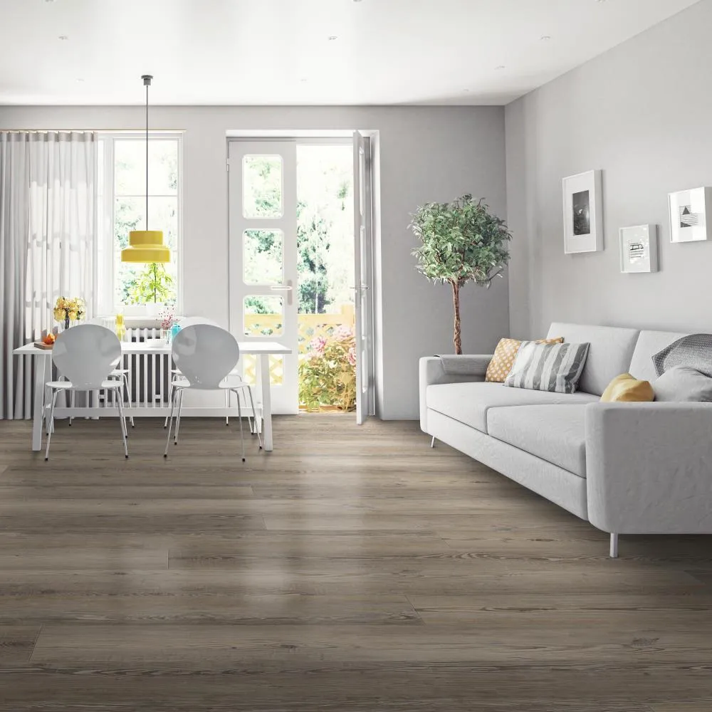 CALI Vinyl Pro with Mute Step Long Shore Pine 7-in Wide x 6-1/2-mm Thick Waterproof Interlocking Luxury Vinyl Plank Flooring (24.03-sq ft), photo 3 of 6