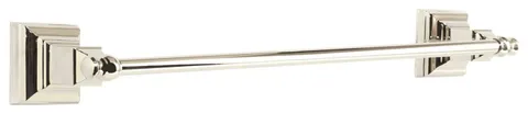 Markham 18-in Brushed Nickel Wall Mount Single Towel Bar