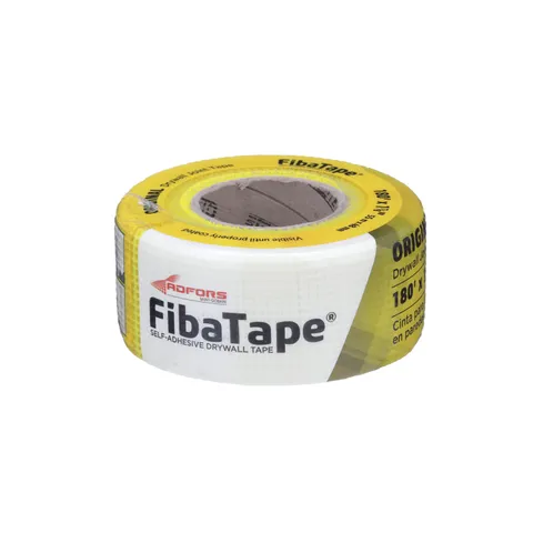 FibaTape Standard Yellow 1.875 in × 180 ft Mesh Construction Self-adhesive Drywall Joint Tape