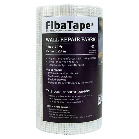 FibaTape 6 in × 75 ft Mesh Construction Self-adhesive Drywall Joint Tape