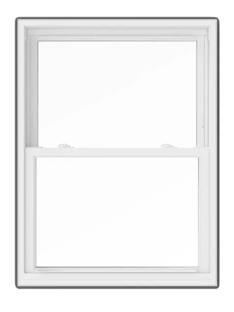 150 Series White Vinyl Double-Hung Window (31-1/2 × 37-1/2 in)