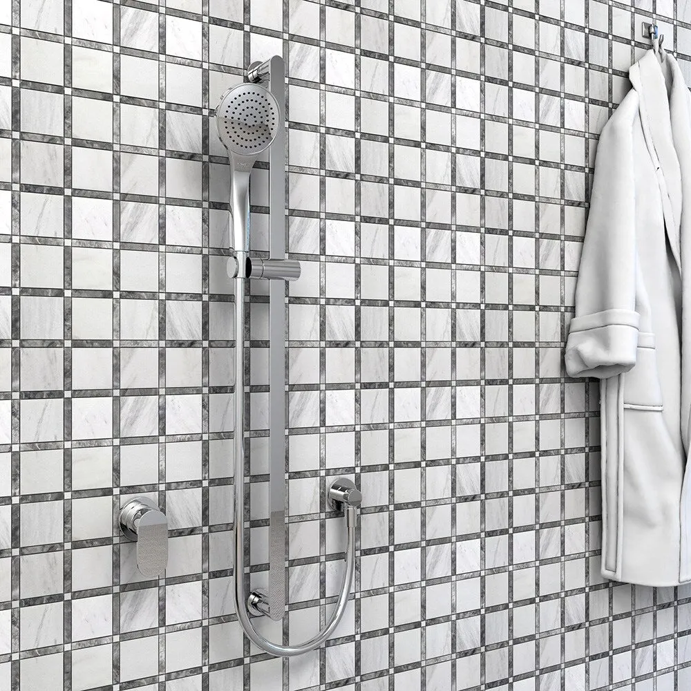 Elida Ceramica White 12-in x 12-in Honed Natural Stone Marble Uniform Squares Floor and Wall Tile, photo 10 of 11