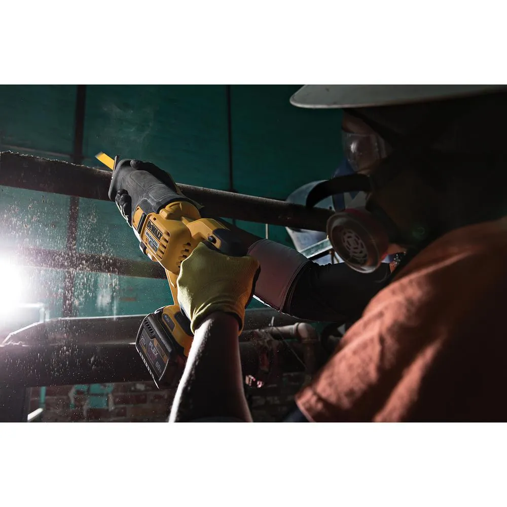 DEWALT FLEXVOLT 60-Volt MAX Lithium-Ion Cordless Brushless Reciprocating Saw with Battery 2Ah, Charger, Bag and Bonus Battery, photo 13 of 13