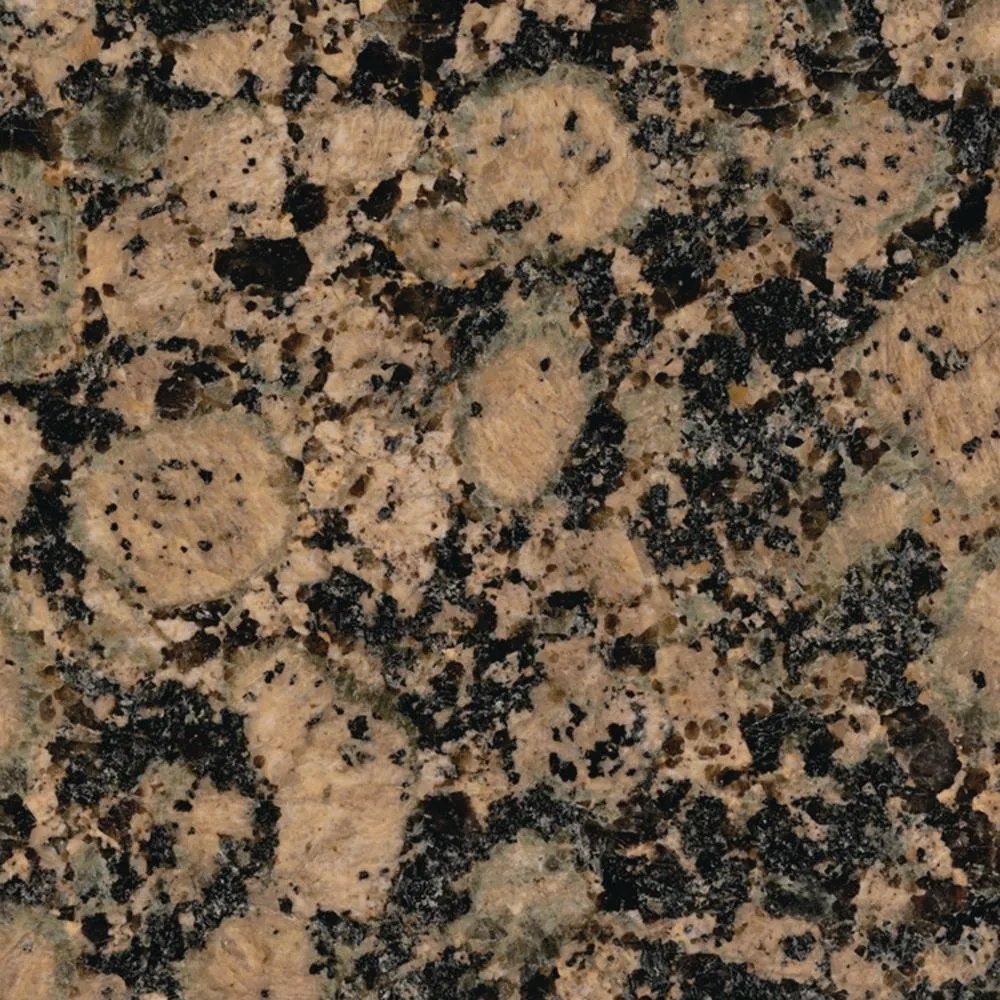 Transolid 49-in Baltic Brown Granite Single Sink Bathroom Vanity Top with Backsplash and Undermount Sink, photo 4 of 4