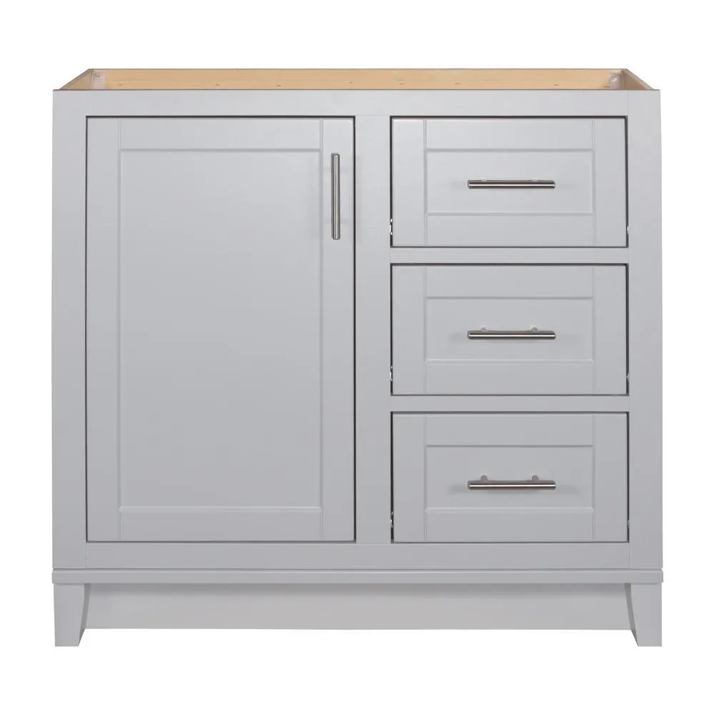 Kinghurst 48 in. W x 21 in. x 33.5 in. H D Bathroom Vanity Cabinet Only in White, photo 16 of 24