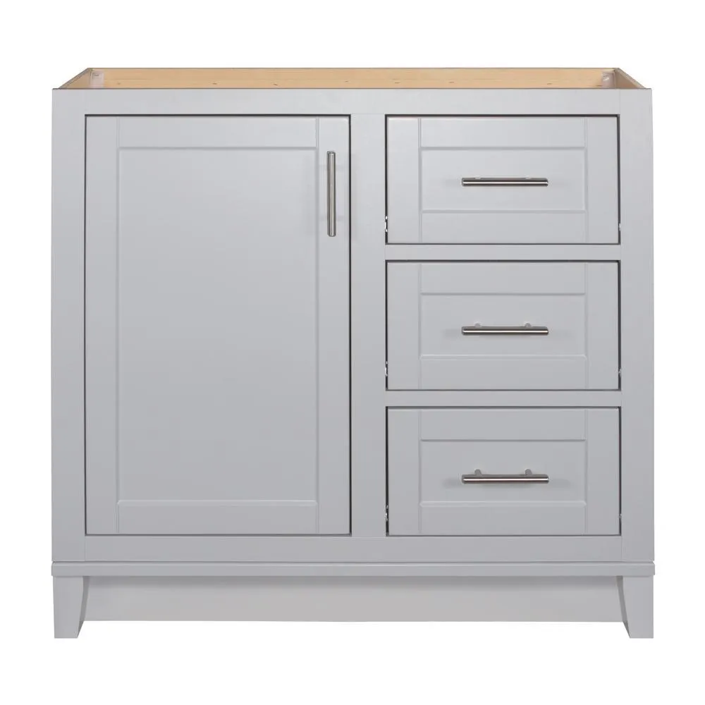 Kinghurst 48 in. W x 21 in. x 33.5 in. H D Bathroom Vanity Cabinet Only in White, photo 21 of 24