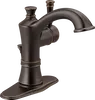 Delta Valdosta Venetian Bronze 1‑Handle Single Hole/4‑in Centerset WaterSense Bathroom Sink Faucet with Drain, photo 2 of 4