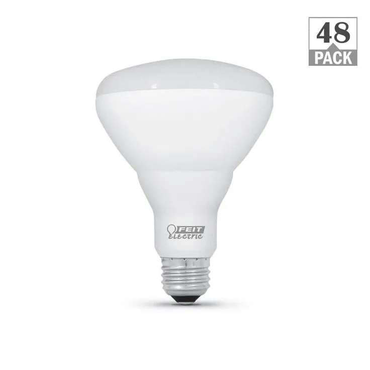 Feit Electric 65-Watt Equivalent BR30 Dimmable CEC Compliant E26 LED Flood Light Bulb, Soft White (18-Pack), photo 2 of 9