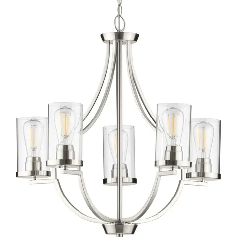 Lassiter 5-Light Brushed Nickel Chandelier