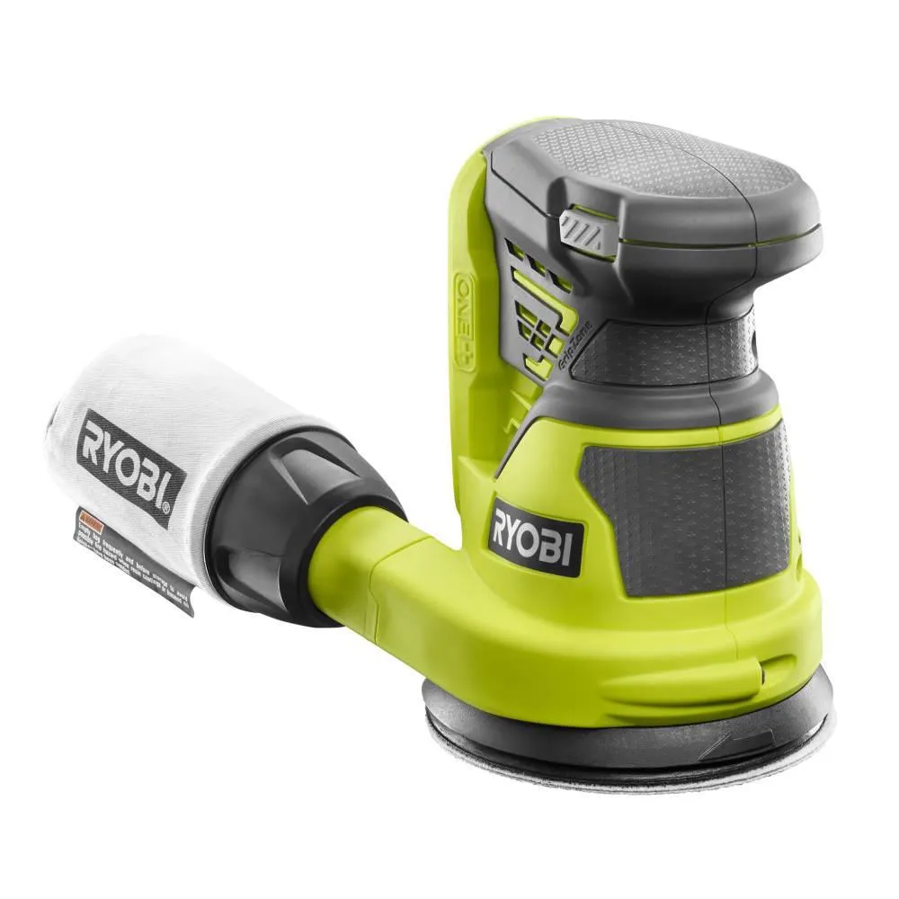 RYOBI 18V ONE+ Cordless 18-Gauge Brad Nailer and 5 in. Random Orbit Sander Combo Kit with (1) 1.5 Ah Battery and Charger, photo 6 of 14