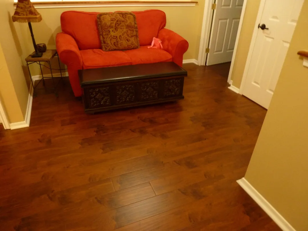 BuildDirect Belitung Amber 12mm 48" X 5.75" Laminate Flooring (18.96sq. ft. per box), photo 6 of 10