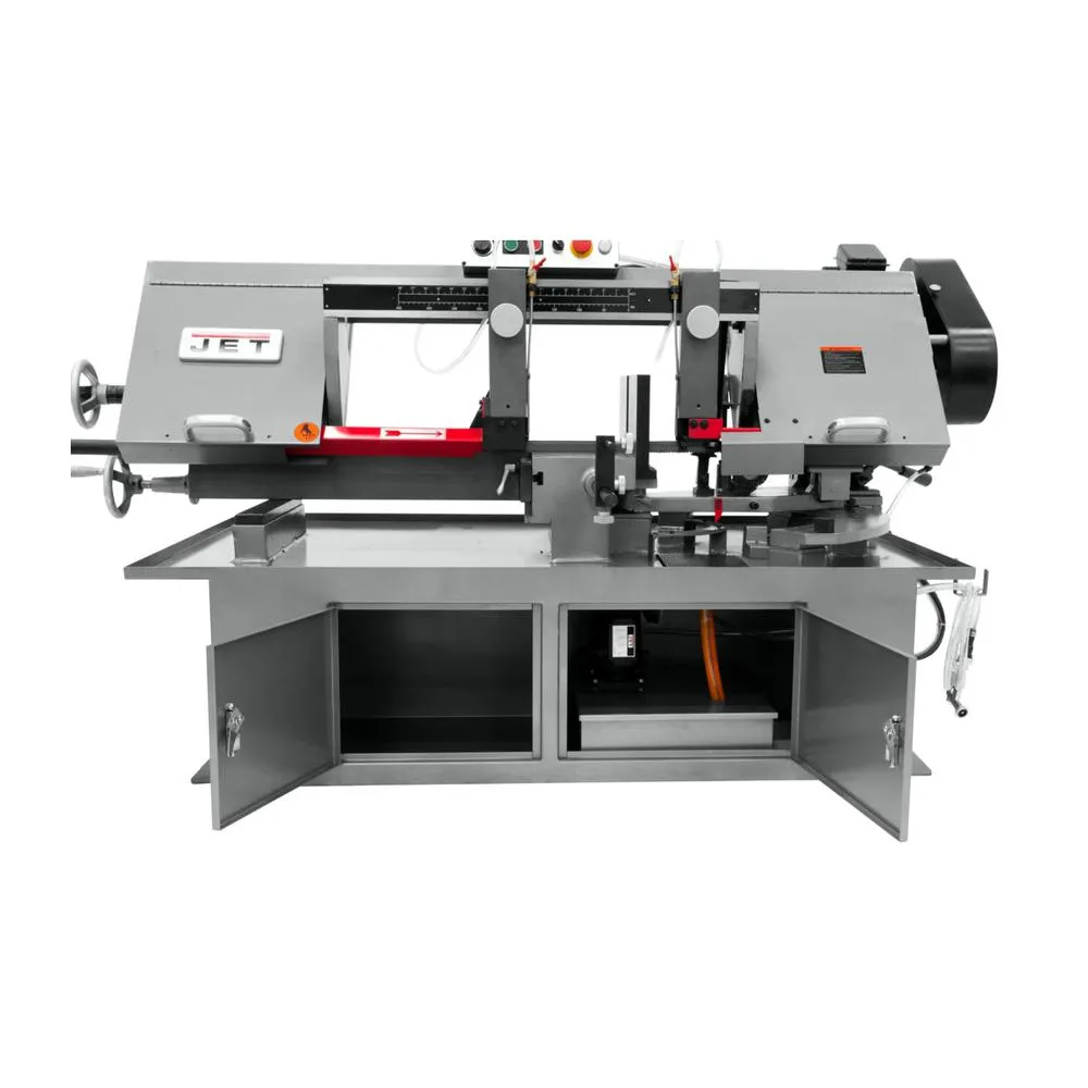 Jet 10 in. x 18 in. Metalworking Horizonal Dual Mitering Bandsaw, 1 HP, 230-Volt, 1Ph, photo 7 of 7