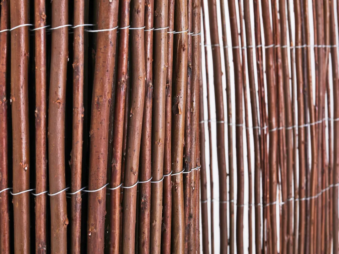 Backyard X-Scapes 16-ft x 6-ft 0.75-Gauge Brown Wood Bamboo Fencing Rolled Fencing, photo 3 of 12