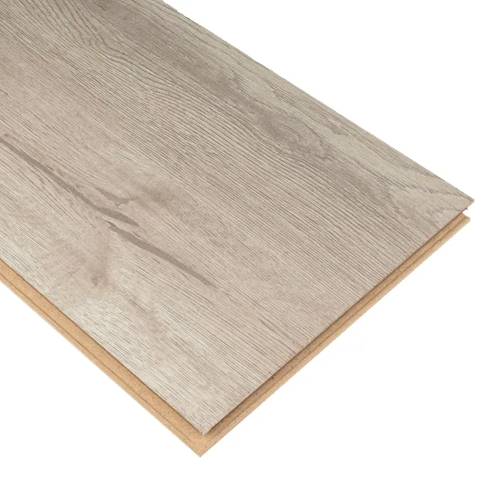 Style Selections Calabash Oak 7-mm T x 8-in W x 48-in L Wood Plank Laminate Flooring (23.91-sq ft / Carton), photo 5 of 7