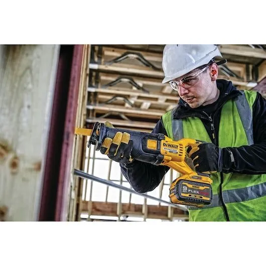 DEWALT FLEXVOLT 60-Volt MAX Lithium-Ion Cordless Brushless Reciprocating Saw with (1) Battery 2Ah, Charger and Bonus Battery, photo 5 of 8