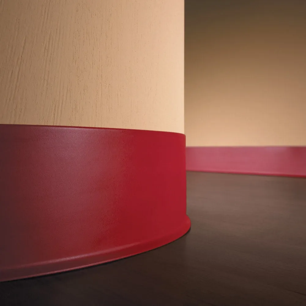 Flexco Berry 0.125-in T x 6-in W x 48-in L Vinyl Wall Base, photo 2 of 3