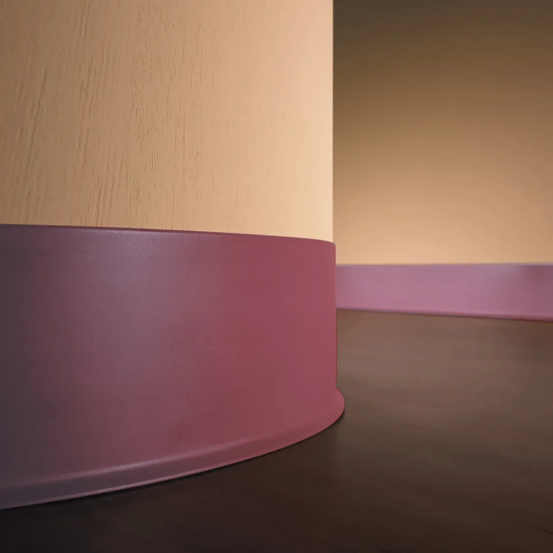 Flexco Plum Pudding 0.125-in T x 6-in W x 48-in L Vinyl Wall Base, photo 2 of 3