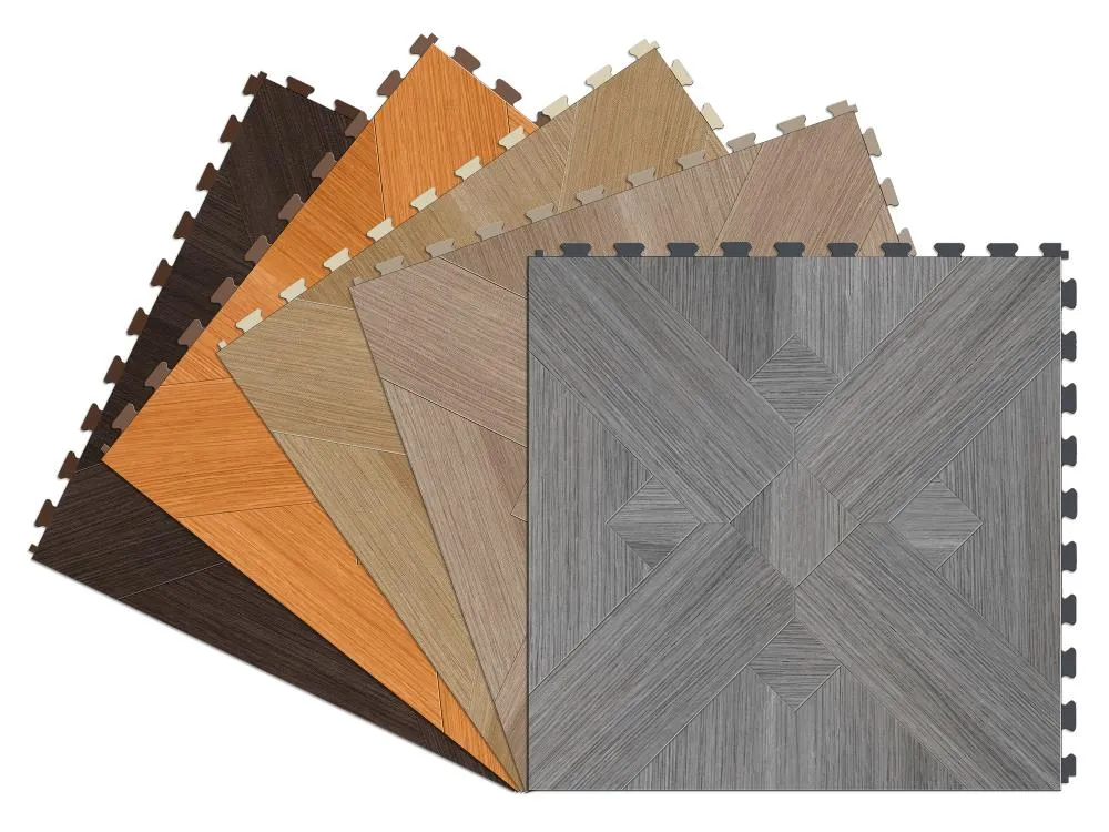 Perfection Floor Tile Bordeaux Wood Collection Bordeaux Maple/Satin 20-in x 20-in Water Resistant Interlocking Luxury Flooring (16.7-sq ft), photo 5 of 5