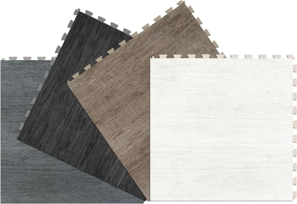 Perfection Floor Tile Deadwood Collection Barnwood/Satin 20-in x 20-in Water-Resistant Interlocking Luxury Vinyl Tile Flooring, 16.7-sq ft Carton, photo 5 of 5