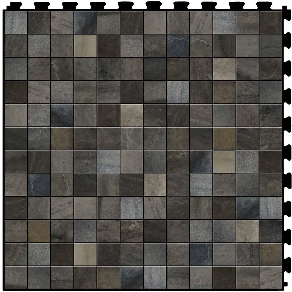 Perfection Floor Tile Master Mosaic Collection Stonehenge Mosaic/Satin Vinyl Tile Sample, photo 7 of 10