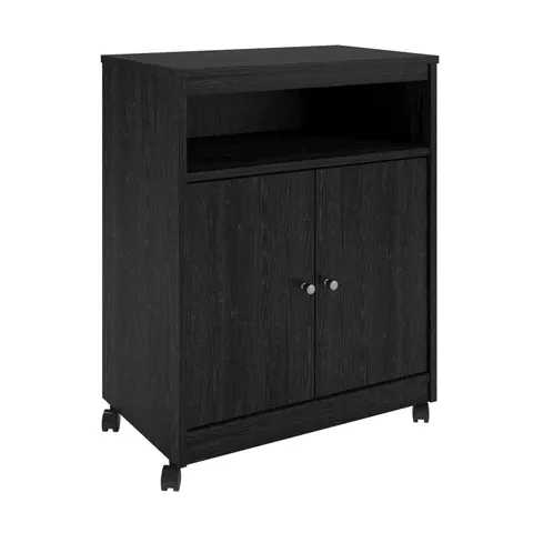 Black Composite Base with Composite Top Kitchen Cart
