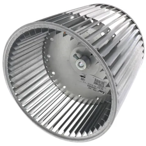 16596 Blower Wheel, 10 × 10 in, 1/2" Bore Motor