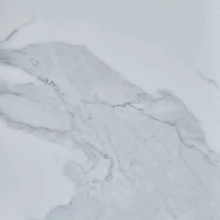 Style Selections Calacatta White 12-in x 24-in Matte Porcelain Marble Look Floor Tile, photo 2 of 6
