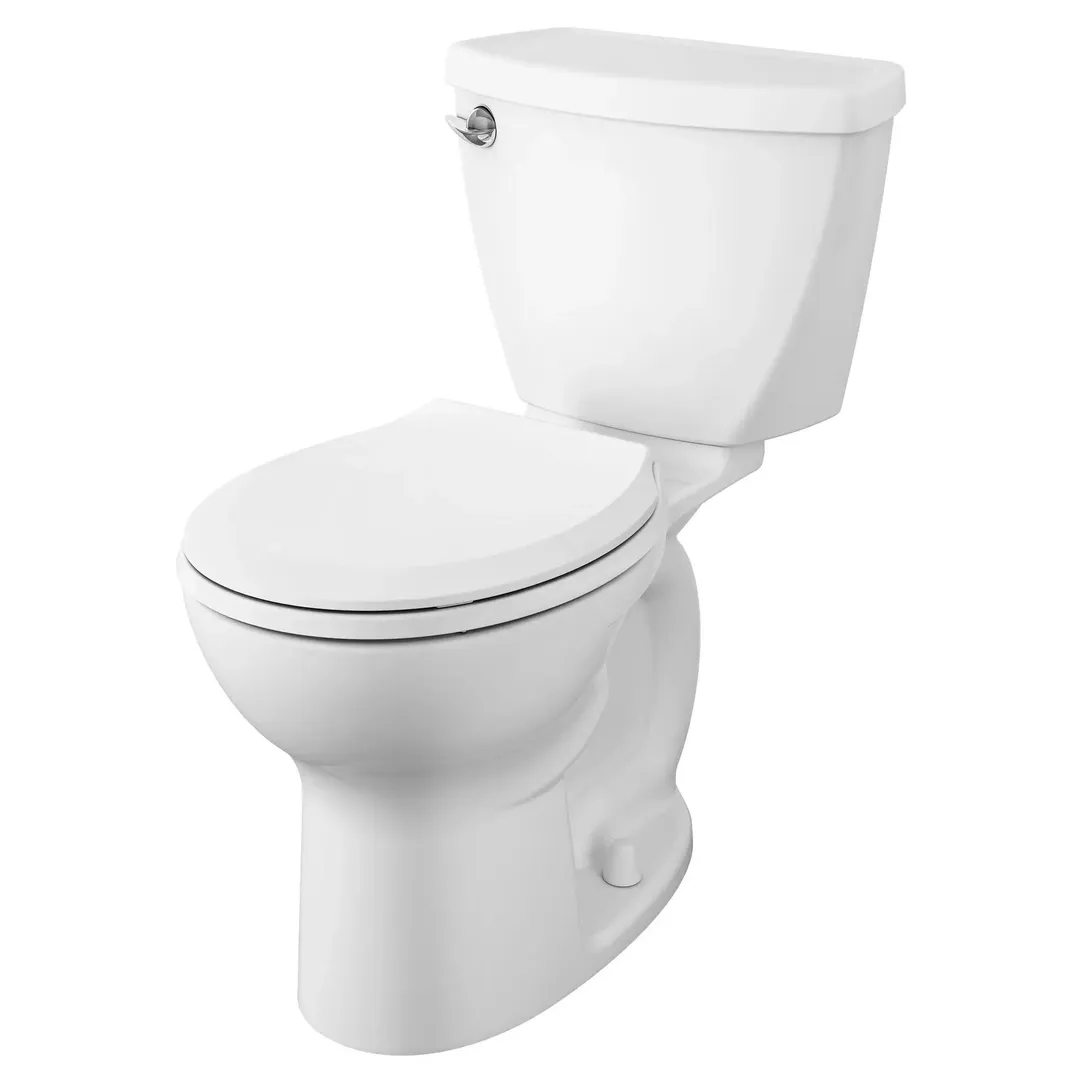 American Standard Cadet 3 White Round Chair-Height 2-Piece Toilet, 10-in Rough-In (ADA Compliant), photo 9 of 14