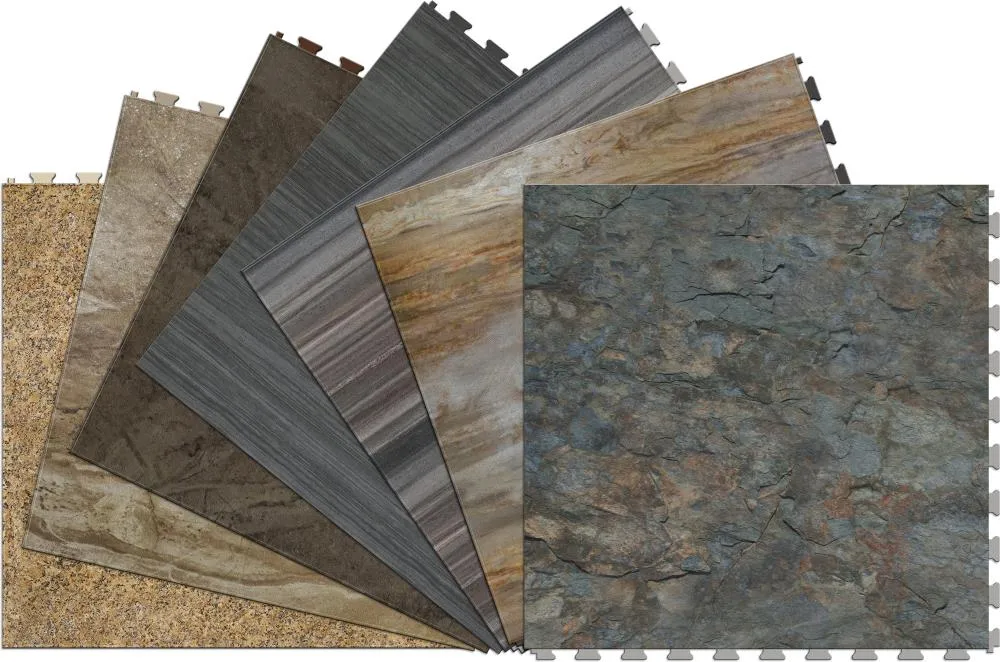 Perfection Floor Tile Stone Creek Collection Petrified Wood/Satin Vinyl Tile Sample, photo 10 of 10