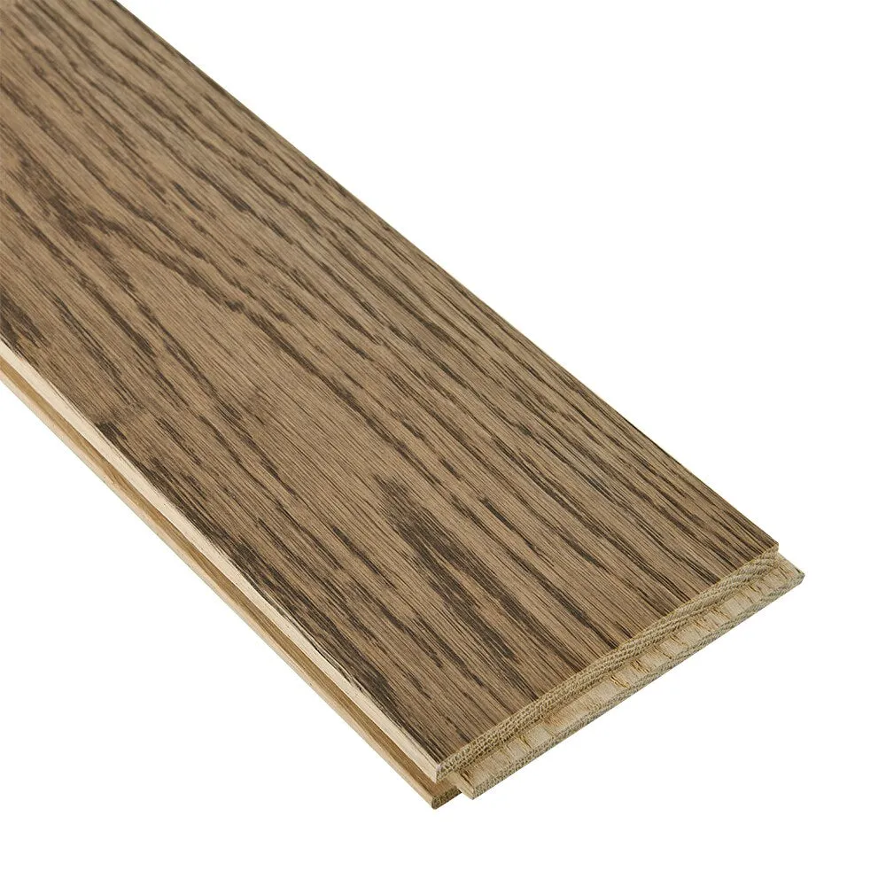 Bruce Nature of Wood Warm Brown White Oak 4-in W x 3/4-in T x Varying Length Smooth/Traditional Solid Hardwood Flooring (18.5-sq ft / Carton), photo 3 of 6