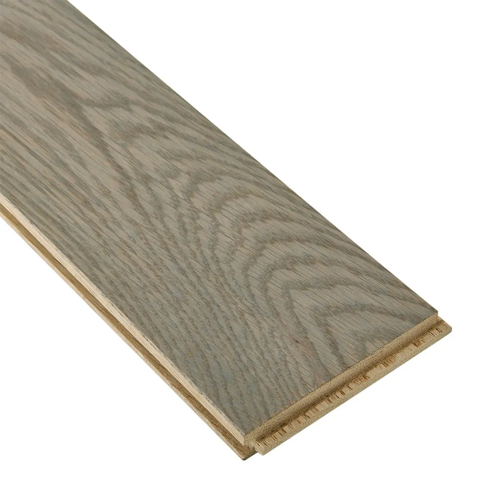 Bruce Nature of Wood Soft Gray White Oak 4-in W x 3/4-in T x Varying Length Smooth/Traditional Solid Hardwood Flooring (18.5-sq ft / Carton), photo 3 of 6