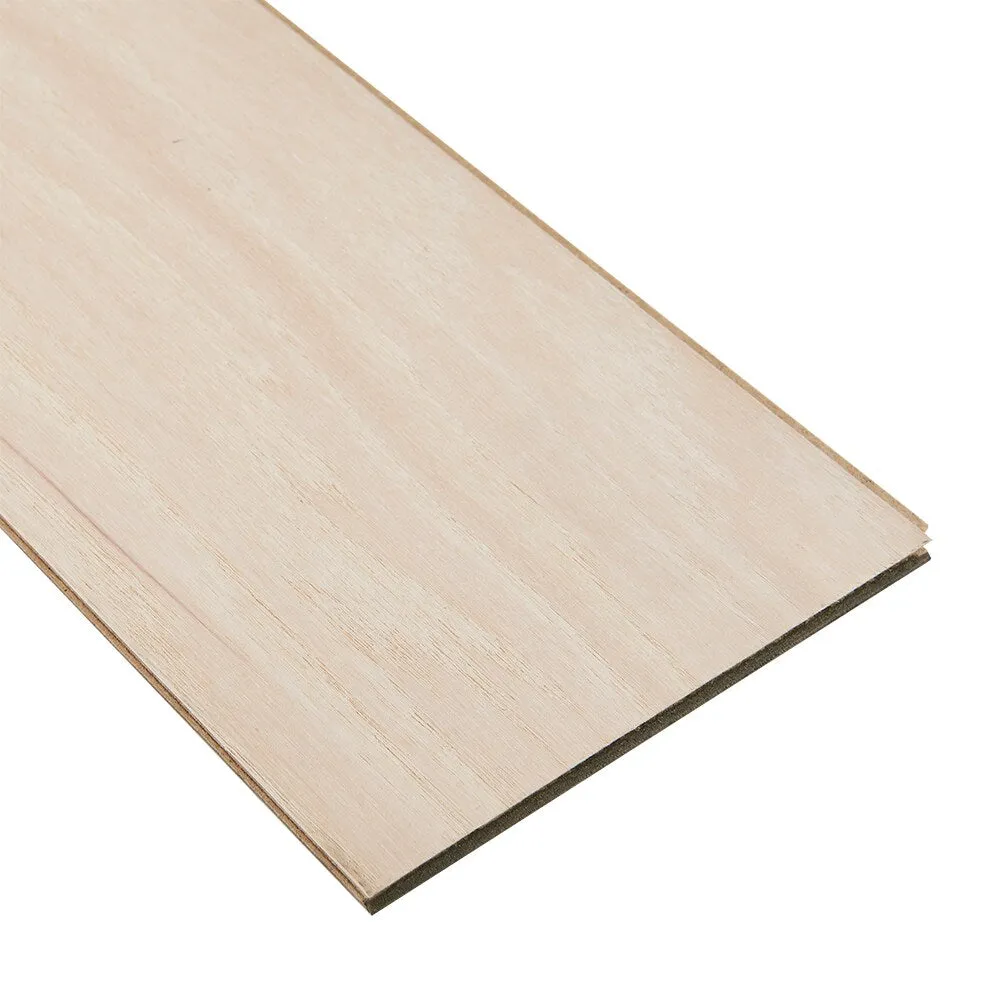 Bruce Nature of Wood Soft Brown Hickory 6-1/2-in W x 3/8-in T x Varying Length Handscraped Engineered Hardwood Flooring (30.5-sq ft / Carton), photo 4 of 6