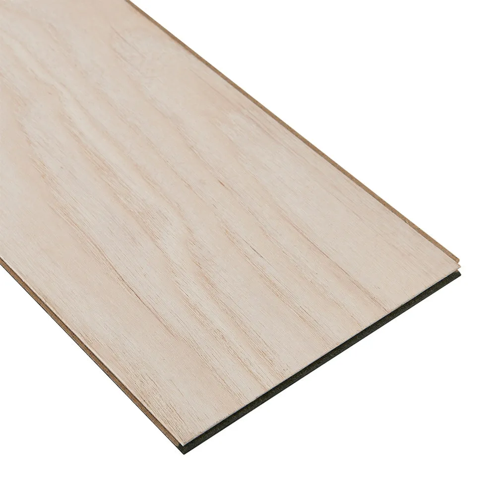 Bruce Nature of Wood Medium Brown Hickory 6-1/2-in W x 3/8-in T x Varying Length Handscraped Engineered Hardwood Flooring (30.5-sq ft / Carton), photo 4 of 5
