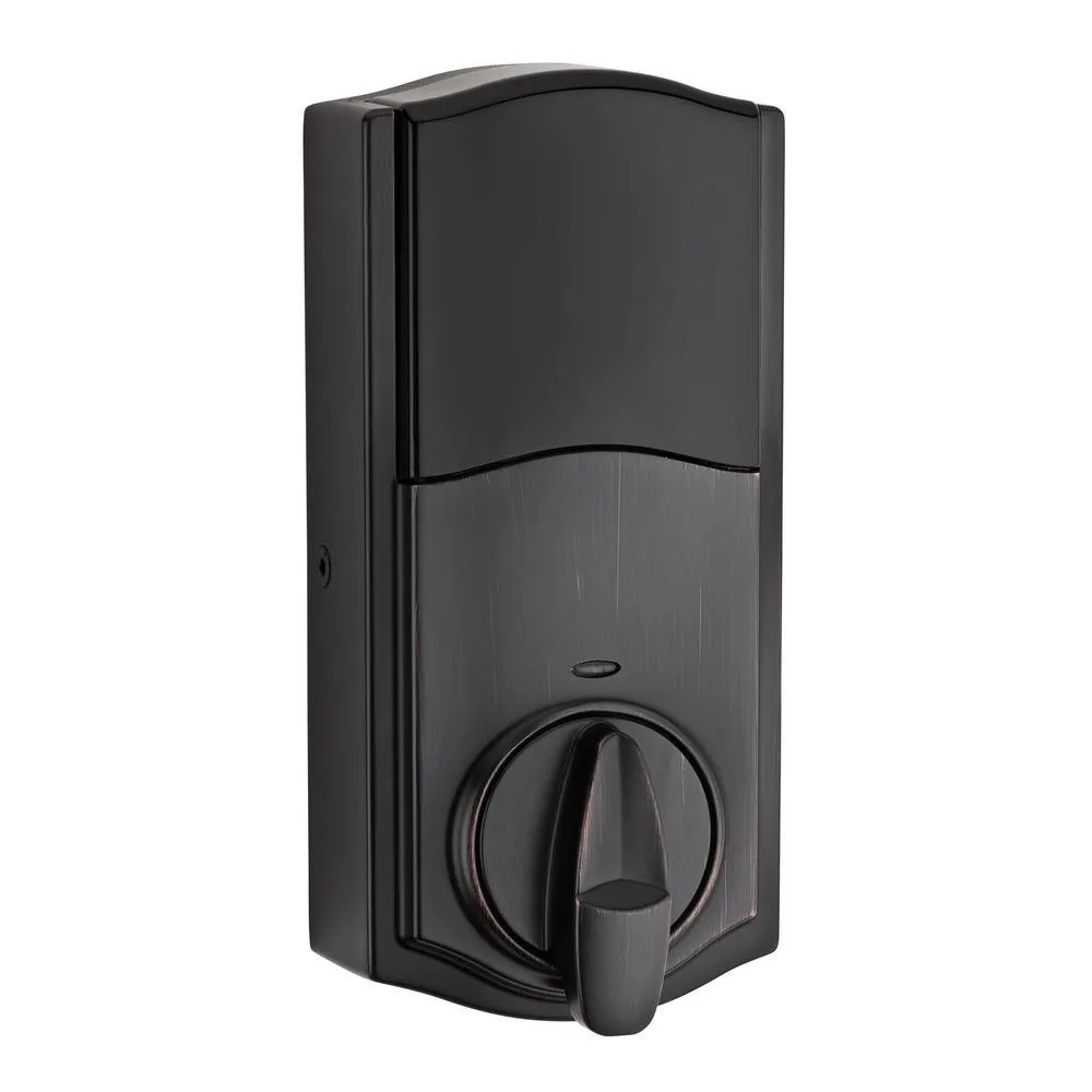 Kwikset Z-Wave SmartCode 914 Venetian Bronze Single Cylinder Electronic Deadbolt Featuring SmartKey Security, photo 2 of 6