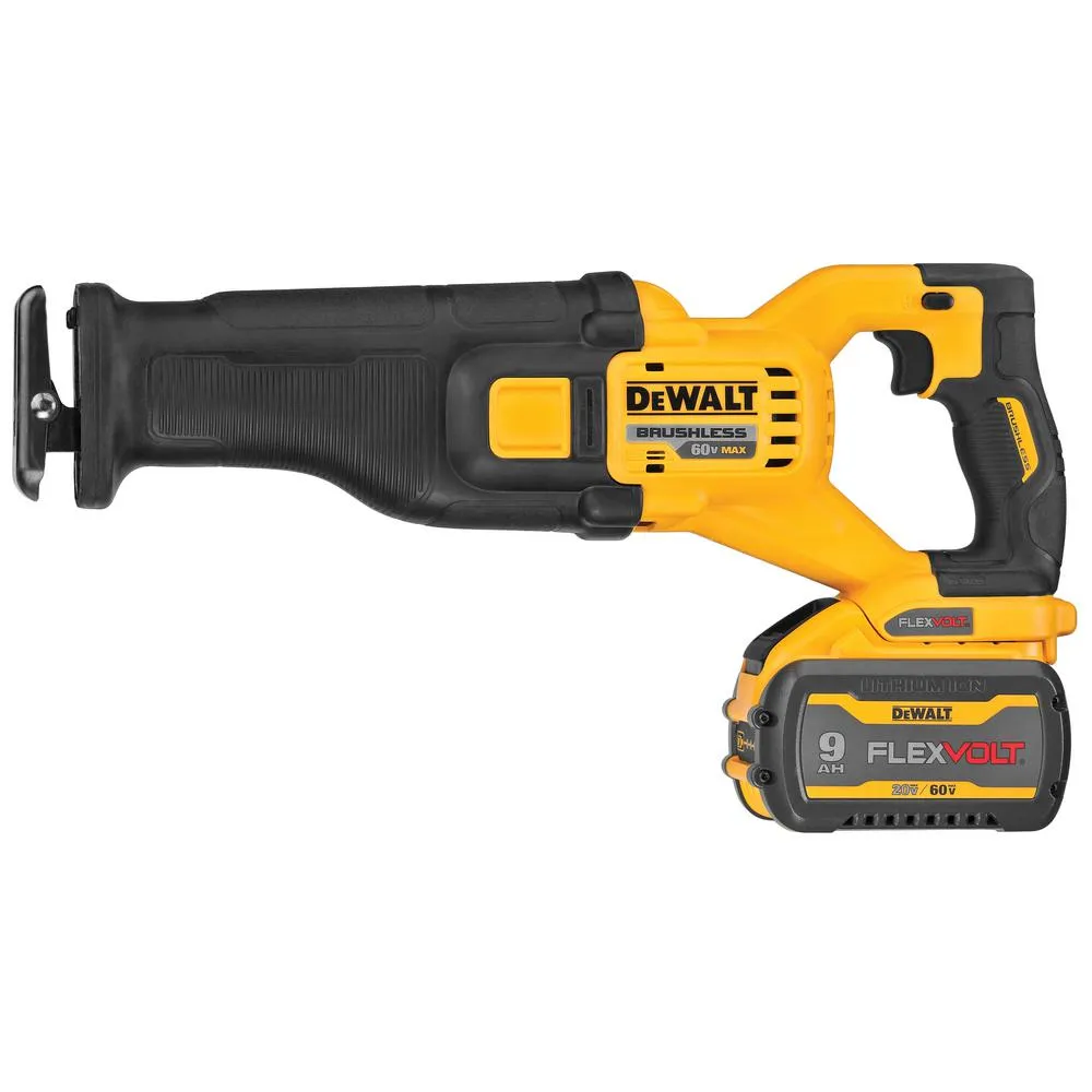 DEWALT FLEXVOLT 60-Volt MAX Lithium-Ion Cordless Brushless Reciprocating Saw Kit with 20V 6-1/2 in. Circular Saw (Tool-Only), photo 3 of 14