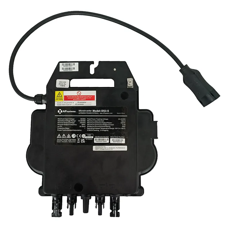 APsystems DS3 Single Phase Microinverter, photo 2 of 2