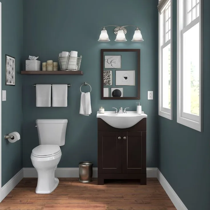 Style Selections Euro 24-in White Single Sink Bathroom Vanity with White Cultured Marble Top, photo 7 of 10