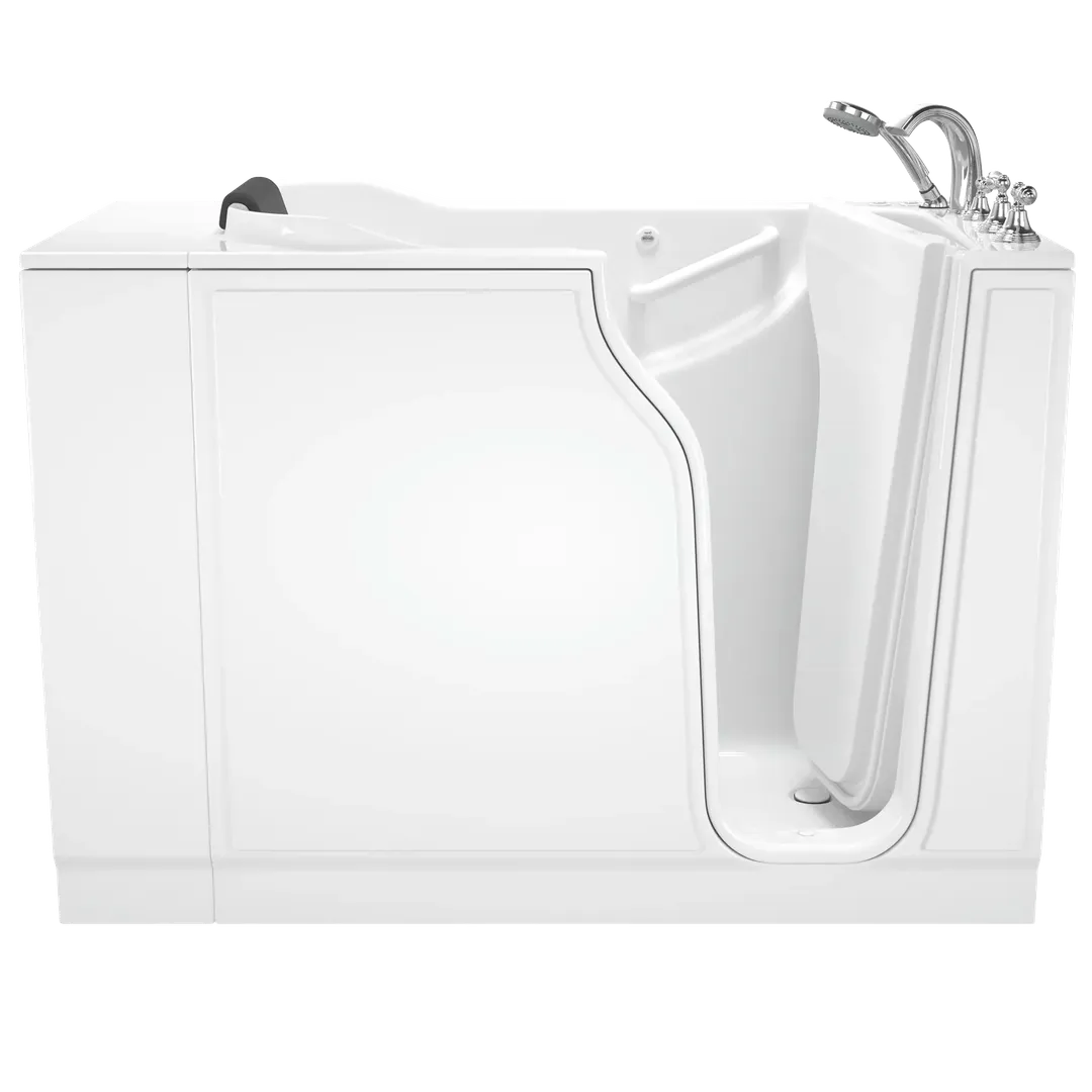 American Standard Gelcoat Premium 52 in. Right-Hand Walk-In Whirlpool & Air Bathtub in Linen, photo 7 of 9
