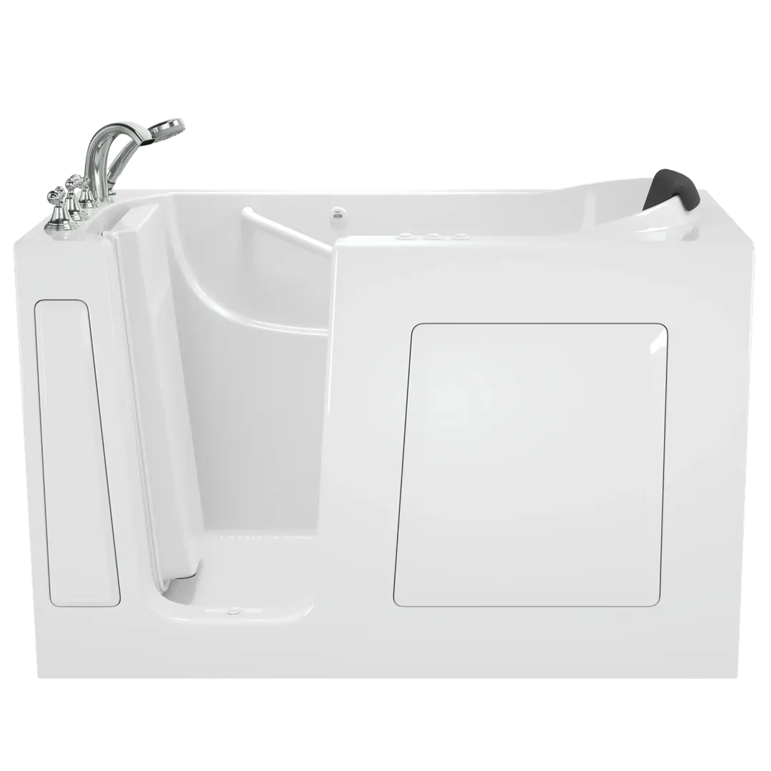 American Standard Gelcoat Premium Series 60 in. Left-Hand Walk-In Whirlpool and Air Bathtub in White, photo 17 of 22