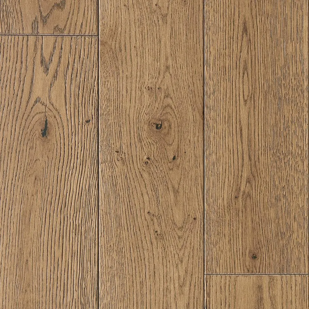Villa Barcelona Ascent French oak 3/4-in T x 5-in W Water Resistant Wirebrushed Solid Hardwood Flooring ( 22.6-sq ft / Carton ), photo 6 of 7