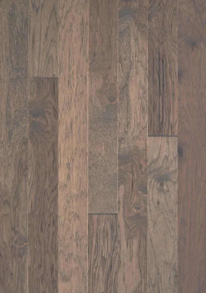 Shaw Farmhouse Sumac Hickory 3/8-in T x 5-in W Wirebrushed Engineered Hardwood Flooring ( 23.66-sq ft / Carton ), photo 4 of 9